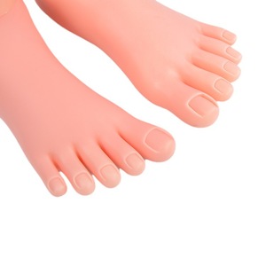 Práctica de uñas, herramientas de entrenamiento de pedicura profesional para pies, venta al por mayor, pies izquierdo y derecho para practicar - Product Image 4