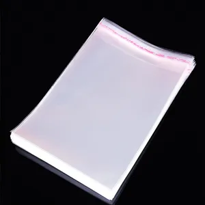 Promotional Price Custom Transparent Cello Self-adhesive Bags Popular Clear Opp A5 Cellophane Bag