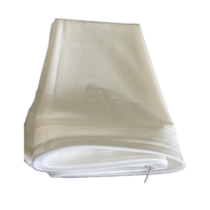 Vente en gros de protège-oreillers en vinyle PVC à fermeture éclair, taies d'<span class=keywords><strong>oreiller</strong></span> imperméables à motif solide pour usage hospitalier à domicile, vente en gros à bas prix - Product Image 3