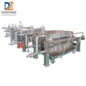 DZ Stainless Steel <strong>Plate</strong> <strong>and</strong> <strong>Frame</strong> <strong>Filter</strong> <strong>Press</strong> for Food <strong>and</strong> Wine Industry New Condition - Product Image 1