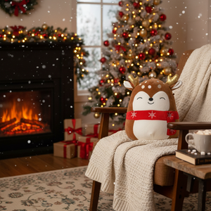 Peluche di Cervo Marrone di Lusso da 12 Pollici con Stampa Digitale, Prodotto in Cina, Multiuso, NYFY-1228, MOQ 100 - Product Image 3