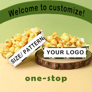 Ensemble boîte à frites en papier de qualité alimentaire avec thème de la coupe du monde de football pour les amateurs de sport - Product Image 1