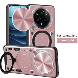 Funda Protectora Magnética con Lente Deslizante y Soporte para Coche, Antigolpes, para Realme 16 C83 P4 Power <span class=keywords><strong>Note</strong></span> 80 - Product Image 5