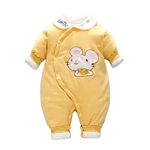 Grosir kostum untuk bayi laki-laki 1st ulang tahun-Baju Monyet Set Bayi Laki-laki Perempuan Baru Lahir, Pakaian Jumpsuit untuk Balita Bayi Baru Lahir Kostum Ulang Tahun 1