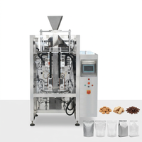Machine d'emballage VFFS à fond plat haute vitesse pour sachets à quatre soudures, idéale pour les biscuits