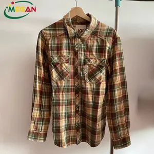 Megan Supplier Apparel Good Quality Second Hand Clothes Vintage American Used Shirts