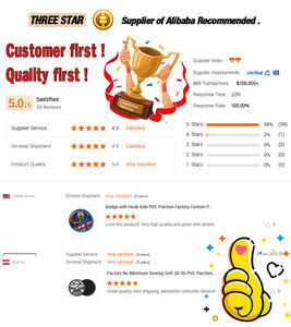 창조적 인 고무 패치 2D 3D 개인화 된 경찰 Nationale-FTSI 소프트 PVC 패치 라벨 배지 의류 야구 모자 - Product Image 6