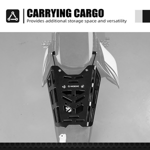 NiceCNC <span class=keywords><strong>moto</strong></span> arrière porte-bagages porte-bagages arrière pour Suzuki DRZ400S DRZ400SM DR-Z 400S 400SM 2000-2024 2023 Top Case bagages souples - Product Image 5