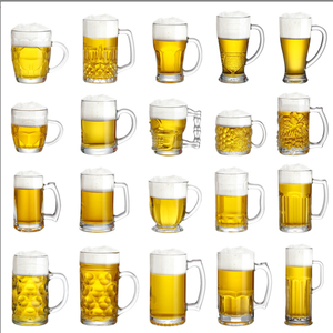 أواني زجاجية 26 أونصة من البيرة الثقيلة بمقبض كبير مع مقبض مجمد آمن حسب الطلب - Product Image 6