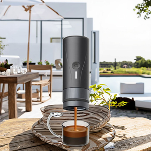 Professional Fully Automatic Espresso <b>Machine</b> 20 Bars Pressure Stainless Steel Dual Supply (USB/Electric) for Hotel Outdoor RV - Product Image 1