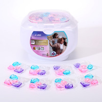 Laundry Detergent Pods Fruit Aroma Fragrance Beads Concentrated 80-85% Active Ingredients Stain-Removing Long-Lasting Scent
