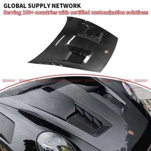 Mới Nhất Thiết Kế Mới Nâng Cấp Để Gt3rs Phong Cách Khô Sợi Carbon Phía Trước Xe Phụ Tùng Ô Tô Mui Xe Động Cơ Bìa Cho Porsche 992 - Product Image 5