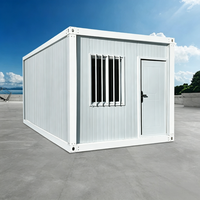 Grande capacité, moderne, préfabriqué, 20 pieds, modulaire, remise à outils rurale, maison préfabriquée, maison-conteneur pour espace de travail