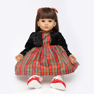 URCHOICE Belle Fille Silicone Reborn Bébé Poupées Vinyle <span class=keywords><strong>Pas</strong></span> <span class=keywords><strong>Cher</strong></span> Gel De Silice Moule Personnaliser Enfants Jouet Cadeau Reborn Artiste Bébé Collectionneur - Product Image 1