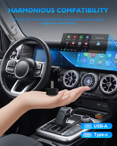 Dongle Wireless CarPlay 2-in-1 Game Changer 2026 a Bassa Latenza Audio, Dual 5G WiFi BT5.3, Riproduzione Musicale Lossless, Adattatore per Schermo Auto - Product Image 5