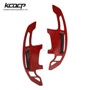 Changement de vitesse en fibre de carbone lors du remplacement du levier de vitesse d'extension adapté au volant VW MK7 <span class=keywords><strong>GT</strong></span> I GTS R R-<span class=keywords><strong>line</strong></span> GTD Golf7 MK6 - Product Image 4