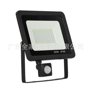 <b>Led</b> Flood <b>Light</b> 50W Ip66 Cob Chip Wall Mount With <b>Motion</b> <b>Sensor</b> Outdoor Lighting - Product Image 4