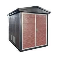 Armoire de distribution compacte monobloc de type boîte pour transformateur et appareillage de commutation intégrés à trois postes de transformation, avec service de consultation d'approvisionnement unique