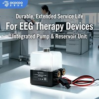 Combo pompe-réservoir OCOCOO, filetage G1/4, sans balais, ultra silencieux, pour serveur de calcul IA, station de travail, découpe laser, refroidissement industriel