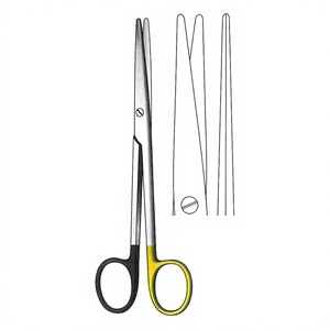 กรรไกร Mayo-Lexer ขนาด 16 ซม. / 6-1/4 นิ้ว ปลายทู่/ปลายตรง ใบมีดเดี่ยวแบบหยัก ตัดได้คมกริบ รุ่น TC สำหรับงานผ่าตัดที่ต้องการความแม่นยำ - Product Image 1