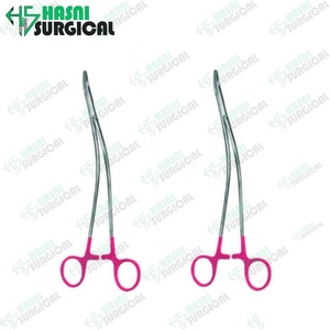 Portaagujas de madera Crile de alta calidad/instrumento TC/Equipo Médico/quirúrgico dorado hecho en Pakistán CE - Product Image 1
