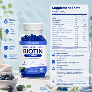 Gomitas de Productos de Belleza Neocell Super Colágeno con Vitamina C y Biotina 10000mcg 15000mcg para el Crecimiento del Cabello, Venta al por Mayor - Product Image 4