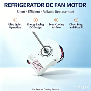 DLA5985HAEH Motor de ventilador evaporador eléctrico de cobre nuevo para refrigerador, 13V, alta eficiencia, repuesto para nevera y congelador doméstico - Product Image 2