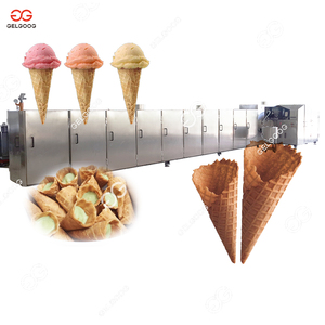 Machine à fabriquer des cornets de glace automatiques GELGOOG, électrique, haute productivité, ligne de production de cornets de glace - Product Image 6