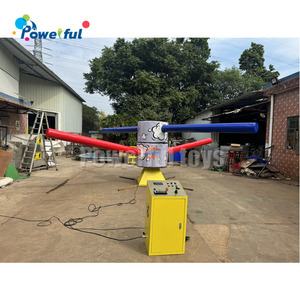 Máquina de Obstáculos Inflable de Doble Brazo con Plataforma Giratoria Wipeout Sweeper en Venta - Product Image 6