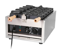 Machine à gaufres Taiyaki en forme de poisson, 220V, usage commercial, longue durée de vie