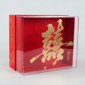 Custom Gray Board Gift <b>Boxes</b> with Color Print, Clear Window, <b>Book</b> & Drawer Styles - Product Image 5