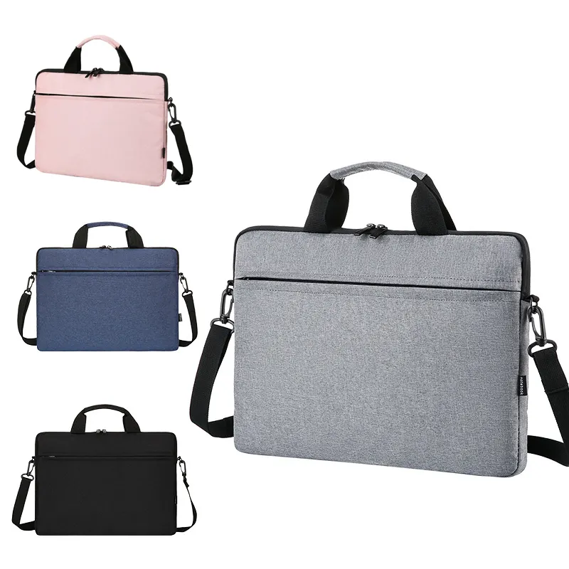 Latest protective vertical Custom Fashionable waterproof Anti Theft Mens Storage Laptop Briefcase Bags with strap