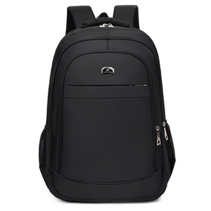 Laptop <b>Backpack</b> For Men <b>Large</b> <b>Capacity</b> Business Travel Solid Color Gray Shoulder Straps Summer 2023 - Product Image 5