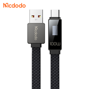 Mcdodo 498 USB C Cáp 100W Nhanh Chóng Sạc Pd Cáp Dữ Liệu Sáng Tạo Đèn Thiết Kế Hiển Thị E-Mark Chip An Toàn Bện Che Chắn Nylon - Product Image 1