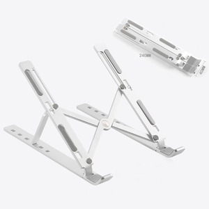 Soporte Ergonómico para Portátil Tiktok, Superficie Oxidada de Alta Calidad, Aluminio, Portátil, 6 Ángulos Ajustables, con Caja de Regalo - Product Image 2