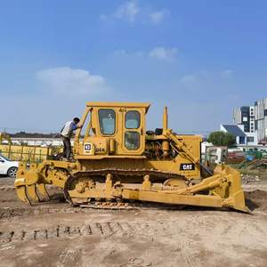Topadora Caterpillar (Cat) Usada D7G2/D7G/D6M/D4C/D6D/D8K, Gran Capacidad de Aplicación de Aserrín de 4.5m, Potencia de 150KW, Precio Bajo - Product Image 3