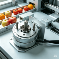 Aanpasbare 24V DC X34 Torque 25/35/45 Links/Rechts Rotatiehoek Elektromagnetische Rotatie Solenoïde voor Fruit Sorteermachine