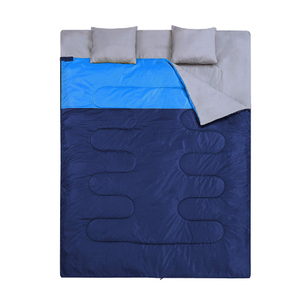 <span class=keywords><strong>Sac</strong></span> <span class=keywords><strong>de</strong></span> <span class=keywords><strong>couchage</strong></span> chauffant matelassé imperméable pour la marche et le camping, double couche, <span class=keywords><strong>0</strong></span> <span class=keywords><strong>degré</strong></span>, avec un design épuré - Product Image 1