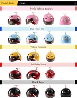 Casque de moto demi-face neuf pour enfant, en PP, taille 24-30 cm, directement de l'usine