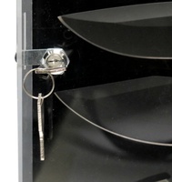 Vitrine à couteaux en plexiglas personnalisée, présentoir à couteaux en acrylique transparent avec serrure