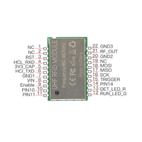 Module RFID UHF de petite taille ISO18000-6C 860-960MHZ Module de lecteur RFID UHF étiquette passive TTL232 Arduino Raspberry Pi ESP32 RFID UHF