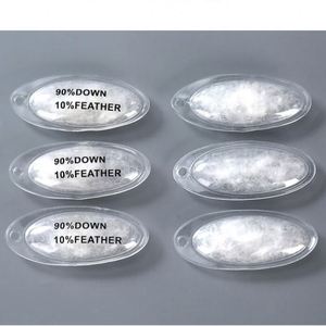 Custom Gas Filled <b>Down</b> Tag Inflatable Label for Eiderdown Garments - Product Image 3