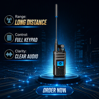 QUANSHENG TK11(5) Talkie-walkie portable Portée 10 km Puissance 10 W Batterie 2500 mAh Haute puissance