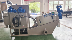 Pompe de déshydratation des boues MBR à usage domestique, presse à vis, filtration, capacité 1000L/H, 3kW, 380V, acier inoxydable 304, garantie 1 an - Product Image 6