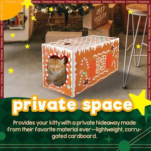 Toptan AFP noel serisi Pet köpek kedi oyuncaklar köpek peluş gıcırtılı halat çiğnemek oyuncak kedi Teaser değnek oyuncak kaçak gıda tedavi dağıtıcı - Product Image 6