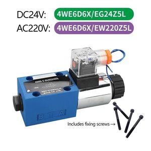 วาล์วควบคุมทิศทางไฮดรอลิก Yokoyo แบบ 4 ทาง 315 บาร์ 60 ลิตร/นาที รุ่น Dsg 02 03 ซีรีส์ 4we6 - Product Image 2