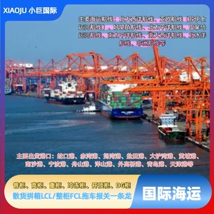 Xiaoju International Shipping Fcl Lcl Container Freight Forwarding Global Sea Logistics Service - Product Image 3
