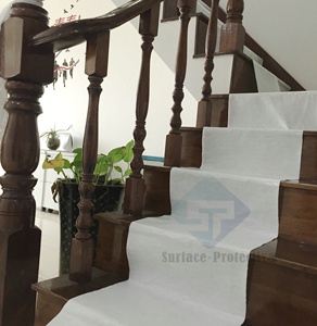 Trắng Dính Cảm Thấy <span class=keywords><strong>Pad</strong></span> Tự Dính Thoáng Khí Nonwwoven Bảo Vệ Sàn Mat Cuộn Họa Sĩ Bìa Lông Cừu Từ Trung Quốc Nhà Máy - Product Image 2