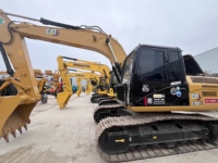Excavatrice sur chenilles Caterpillar 315D2GC d'occasion, 15 tonnes, peinture d'origine japonaise, faible nombre d'heures, bon état, pour la construction, l'exploitation minière et la voirie