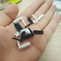 Cache-poussière en silicone pour port Micro USB C avec emballage personnalisé, étiquette privée disponible